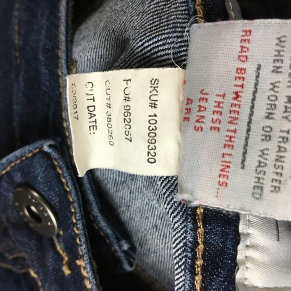 Torrid High Rise Dark Wash Skinny Jeans 18S Short - Picture 2 of 6